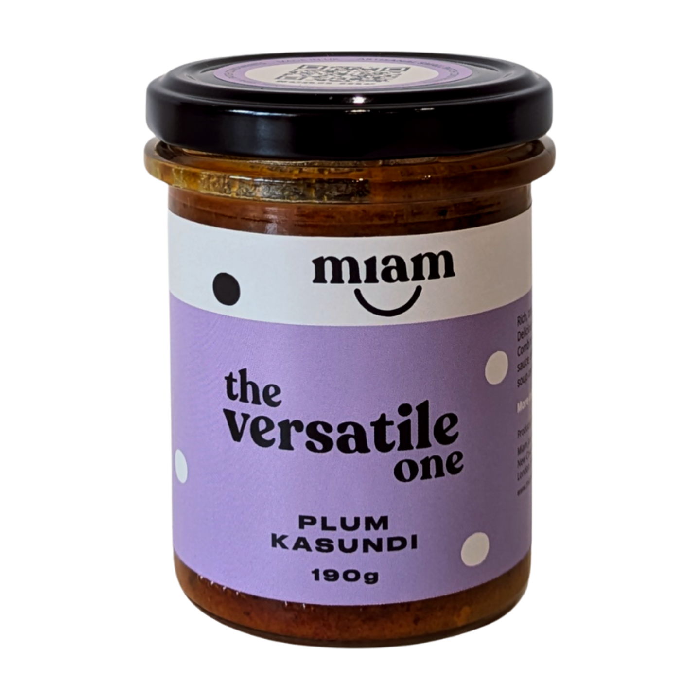 Miam The Versatile One: Plum Kasundi (190g) Miam