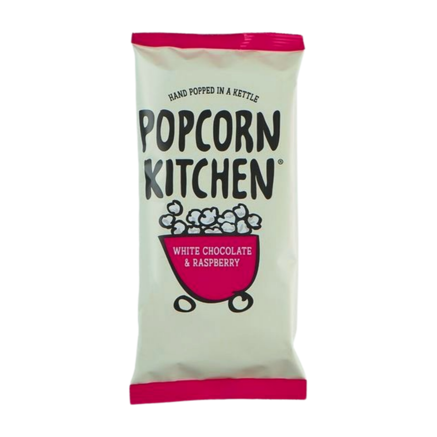 Popcorn Kitchen White Chocolate & Raspberry Popcorn (30g) Popcorn Kitchen
