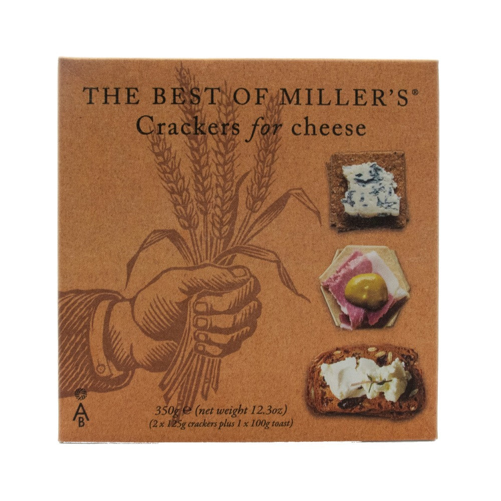 Artisan Biscuits The Best of Miller's Cracker Selection Box (350g) Artisan Biscuits