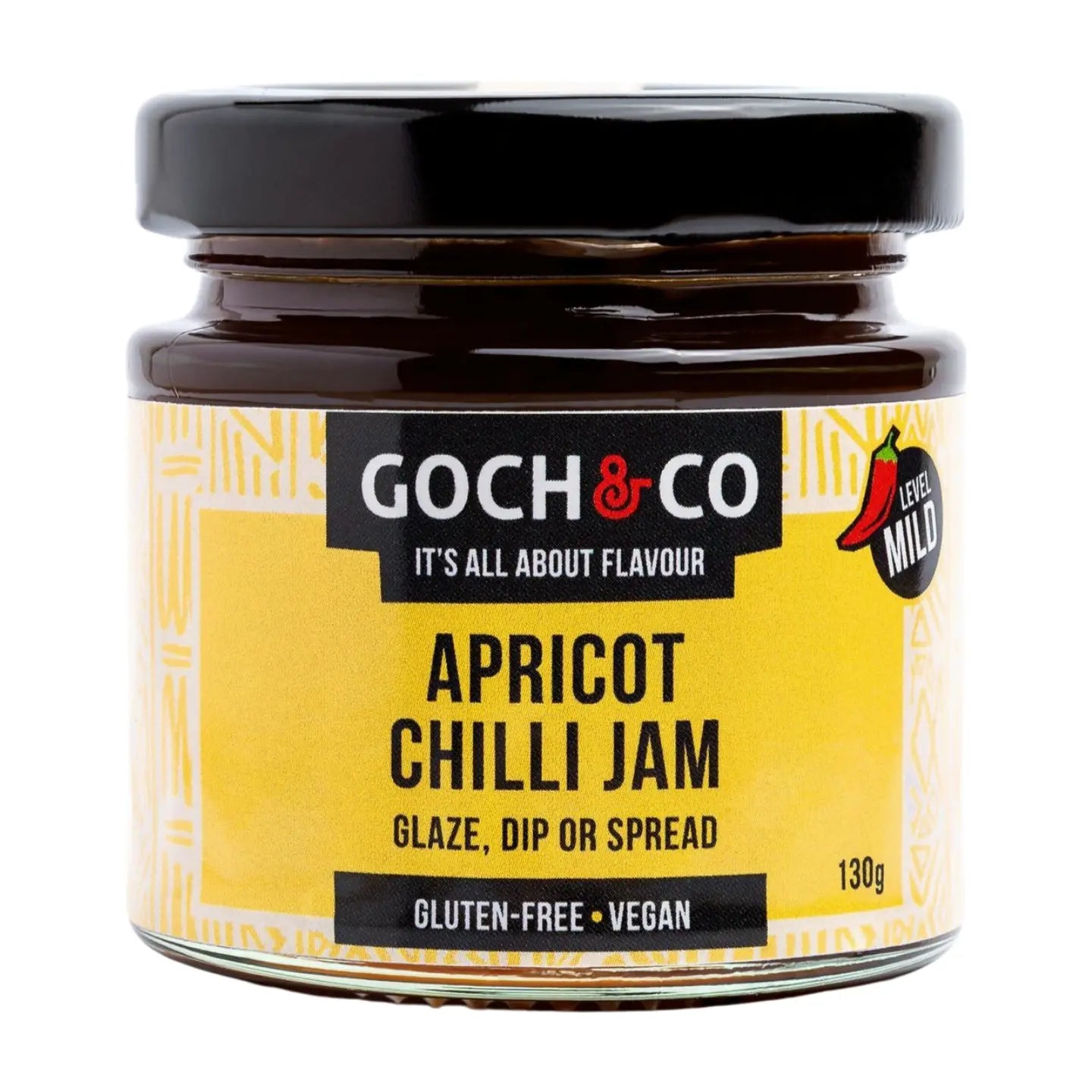 Goch & Co Apricot Chilli Jam (130g) Goch & Co