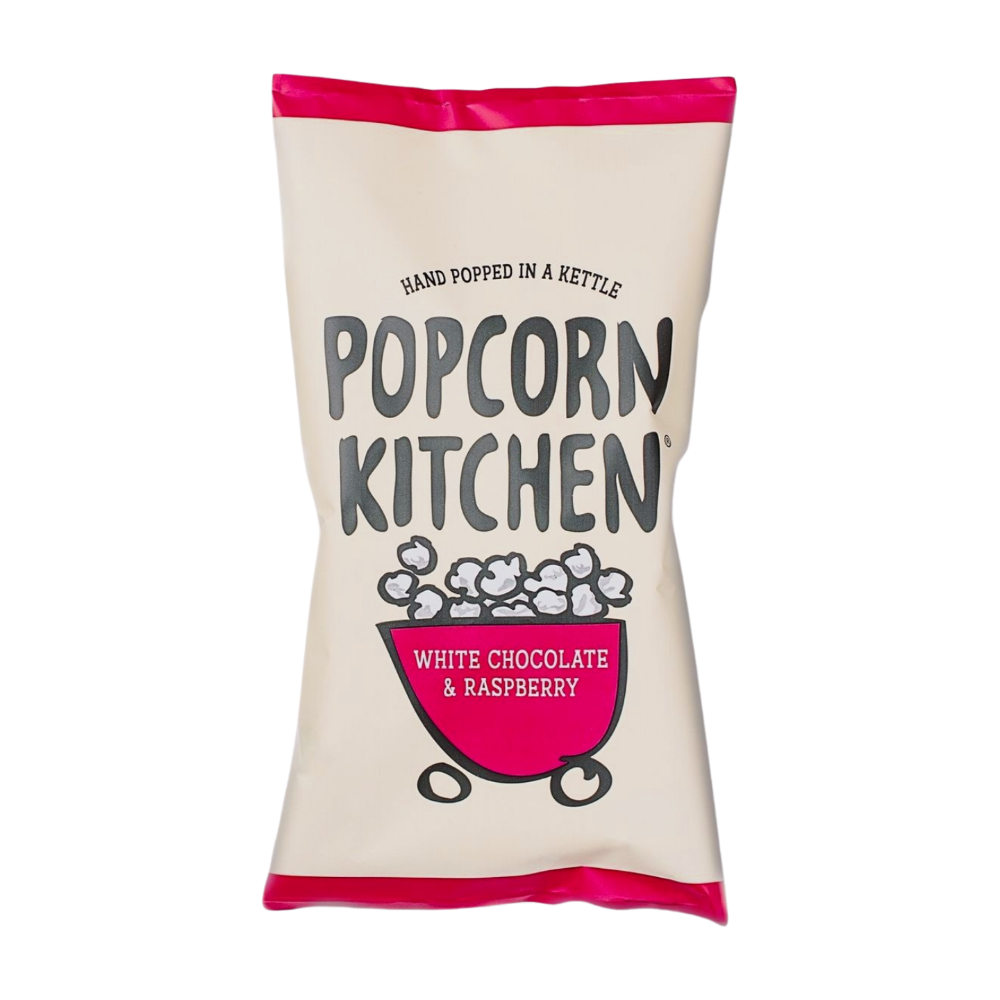 Popcorn Kitchen White Chocolate & Raspberry Popcorn (100g) Popcorn Kitchen