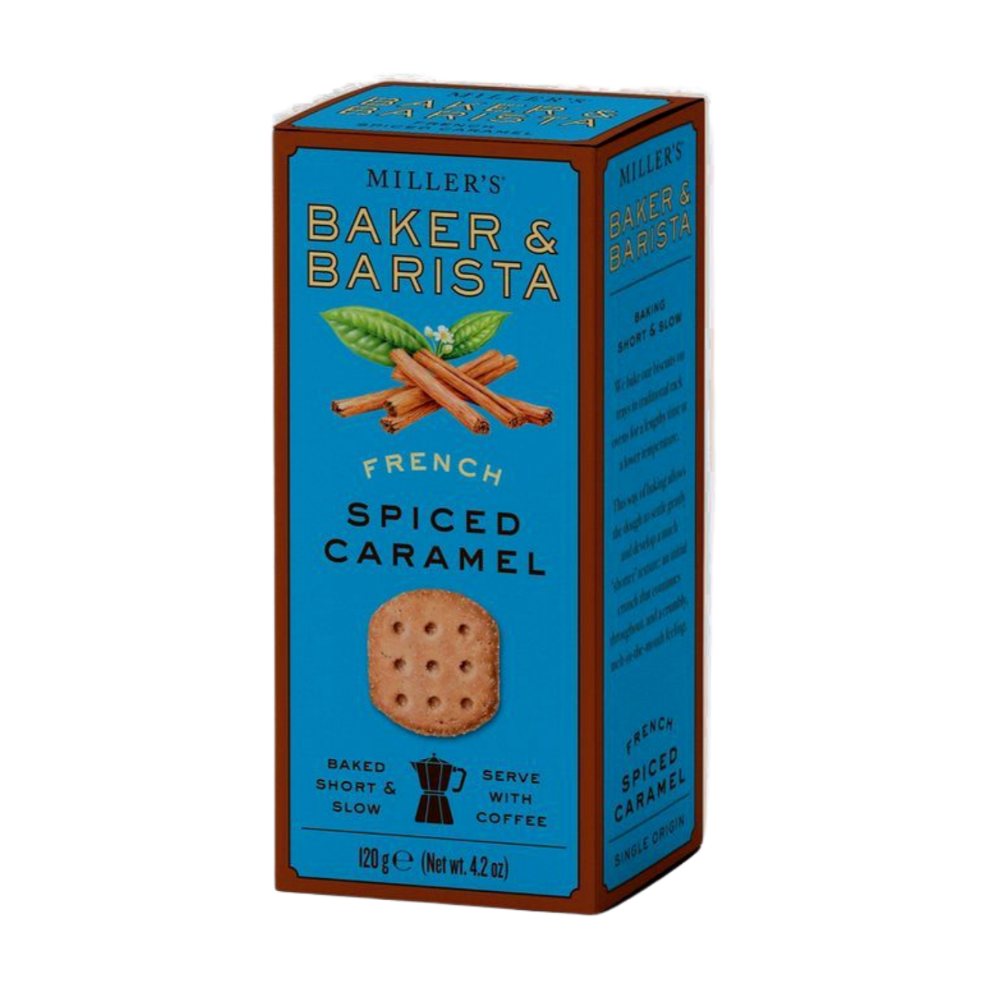 Artisan Biscuits Miller's Baker & Barista French Spiced Caramel Biscuits (120g) Artisan Biscuits