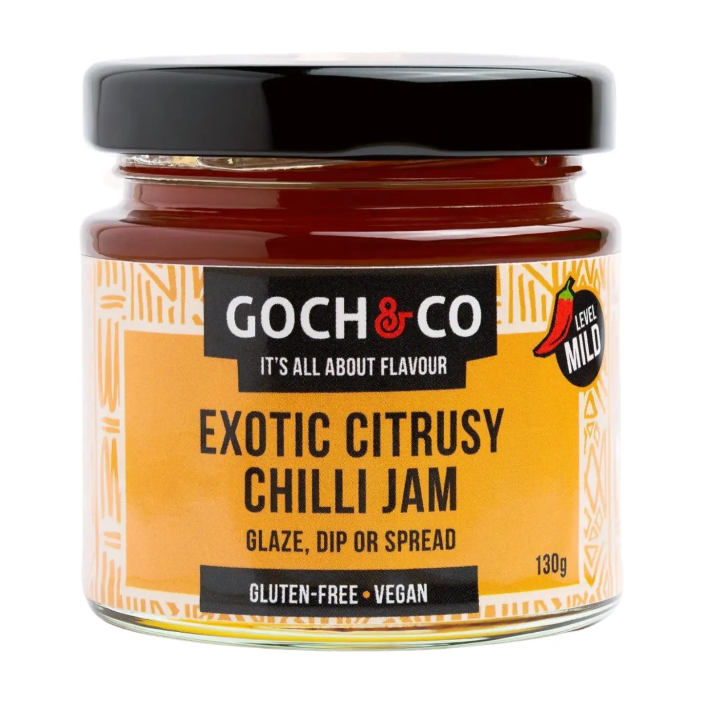Goch & Co Exotic Citrusy Chilli Jam (130g) Goch & Co