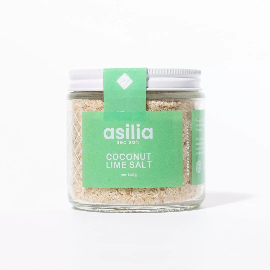 Asilia Sea Salt Coconut Lime Salt (140g) Asilia Sea Salt