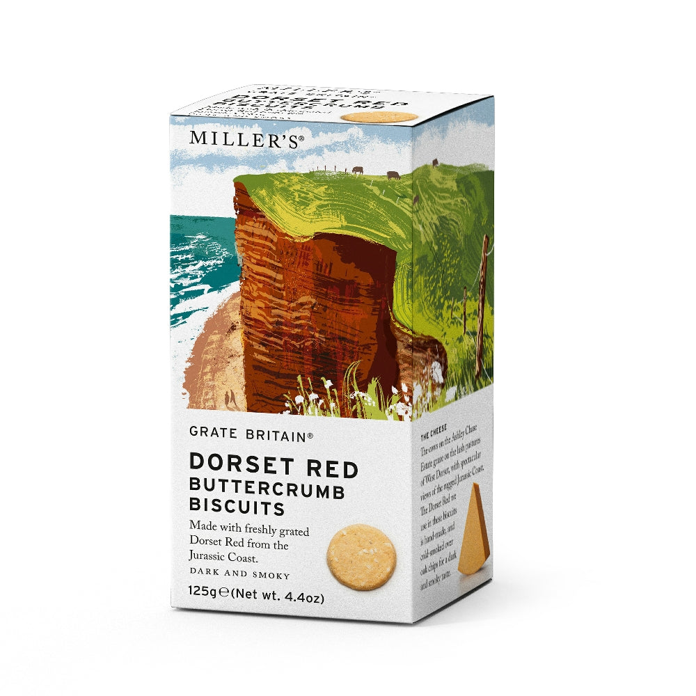 Artisan Biscuits Grate Britain Dorset Red Buttercrumb Biscuits (125g) Artisan Biscuits