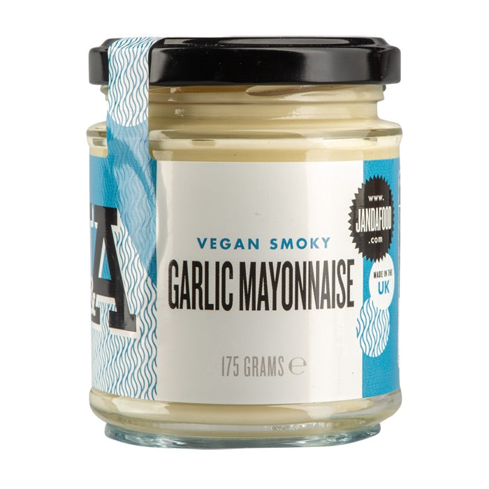 J&A Vegan Smoky Garlic Mayonnaise (175g) J&A