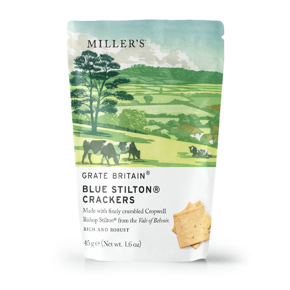 Artisan Biscuits Grate Britain Stilton Crackers (45g) Artisan Biscuits