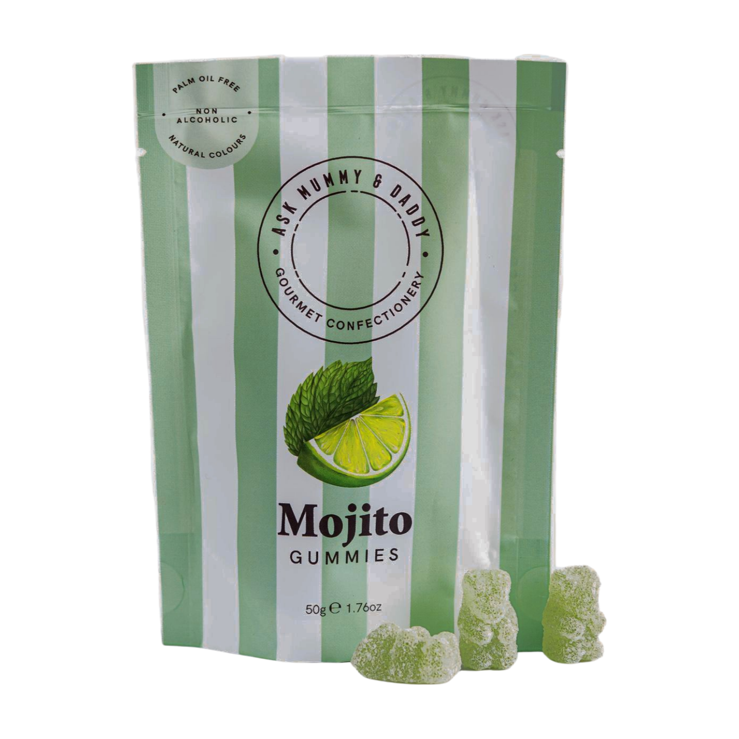 Ask Mummy & Daddy Mojito Gummies (50g)