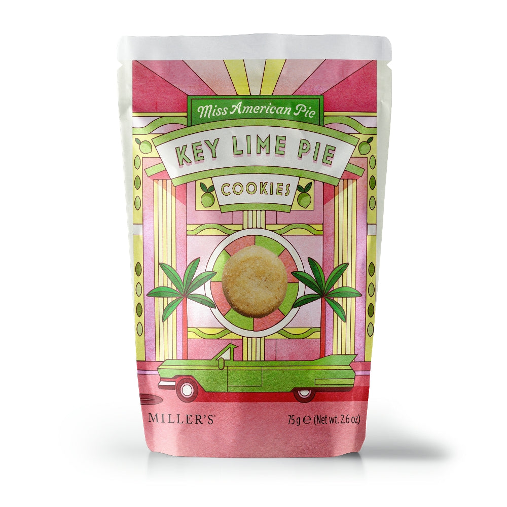 Artisan Biscuits Miss American Pie Key Lime Pie Cookie Pouch (75g) Artisan Biscuits