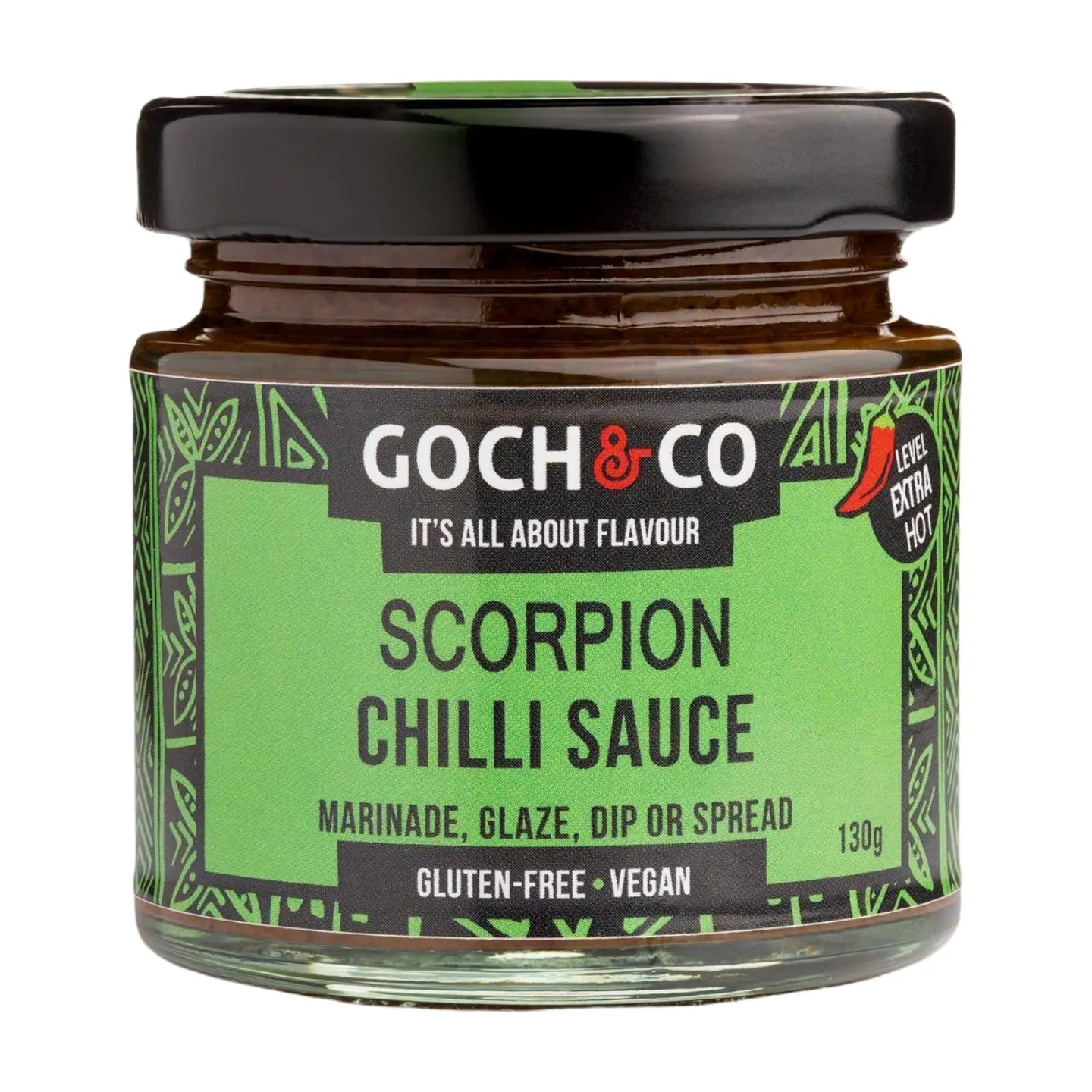 Goch & Co Scorpion Chilli Sauce (125g) Goch & Co
