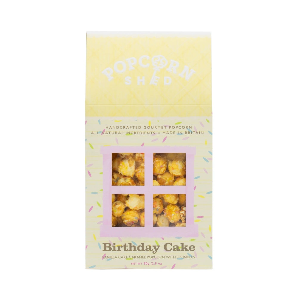 Popcorn Shed Birthday Cake Gourmet Popcorn Shed (80g) Popcorn Shed