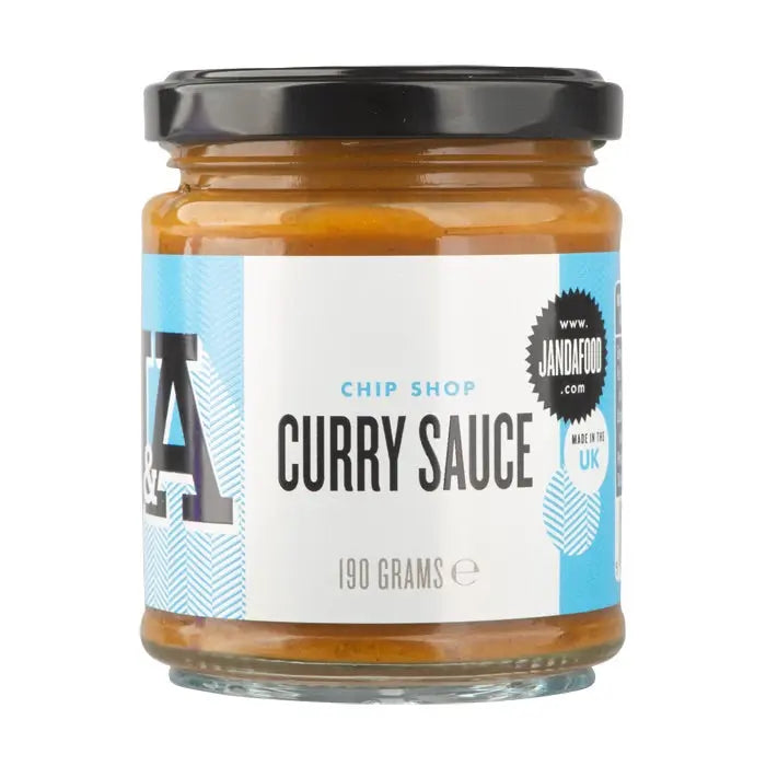 J&A Chip Shop Curry Sauce (190g) J&A