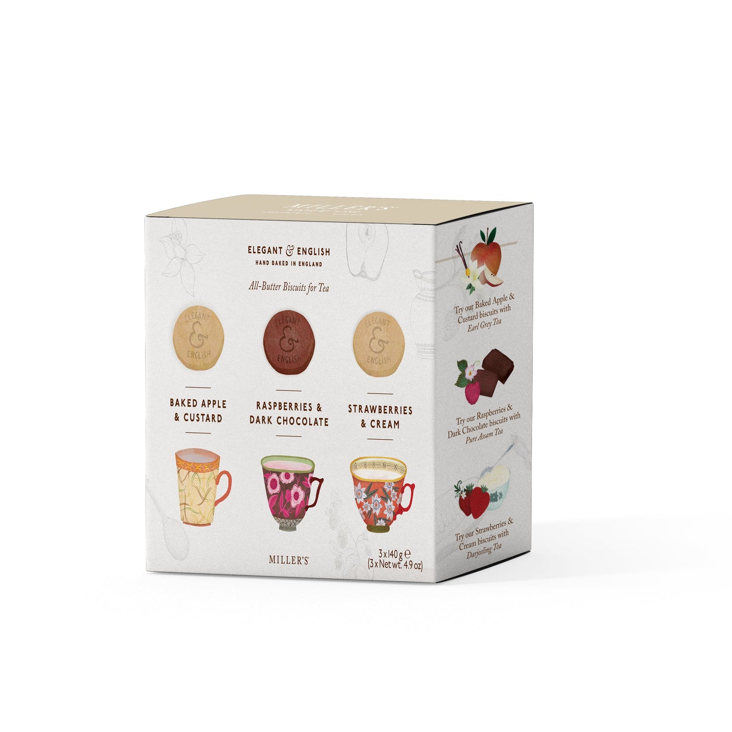 Artisan Biscuits Elegant & English Selection Box (420g) Artisan Biscuits