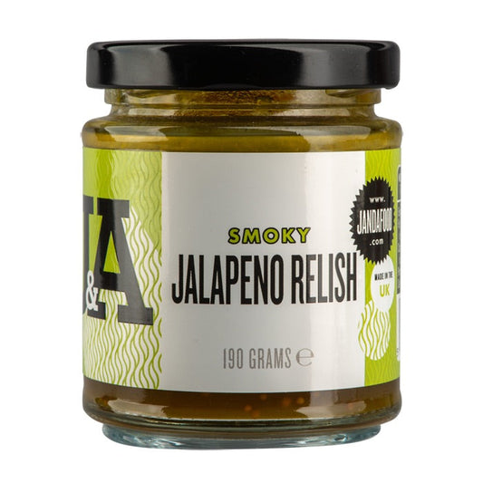 J&A Smoky Jalapeno Relish (190g) J&A